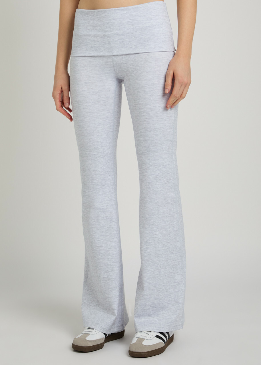 Tala Dayflex Flared-leg Stretch-jersey Leggings Grey