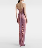 Maria Lucia Hohan Elsa cutout silk tulle gown