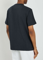 Sandbanks Badge Appliquéd Cotton T-shirt Navy