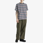 Pop Trading Company Men's Striped Pocket T-Shirt in Multicolour