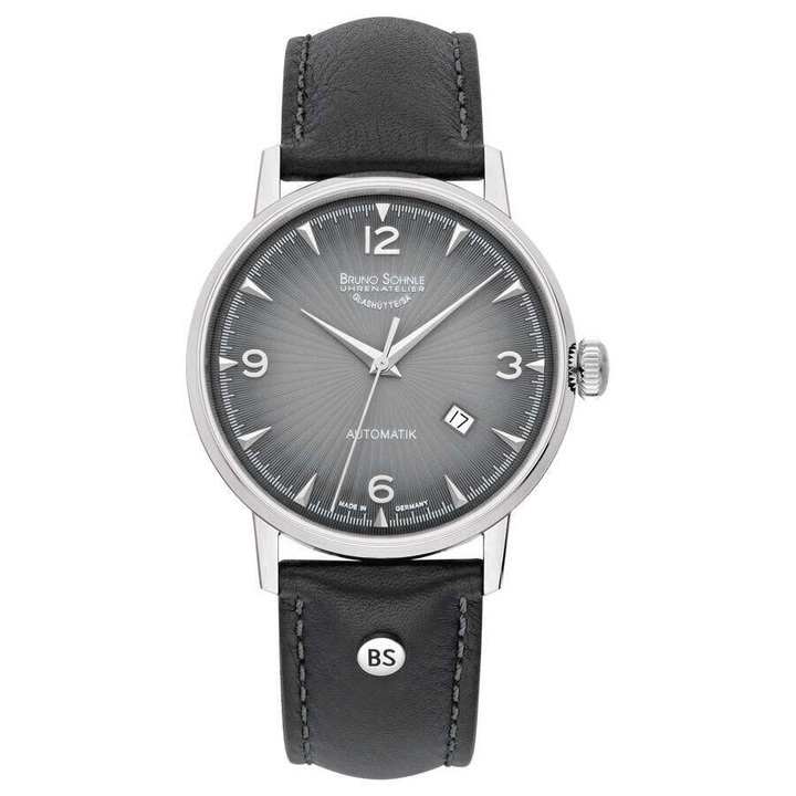 Photo: Bruno Sohnle Stuttgart Automatic Grey Dial Mens Watch 17-12173-861