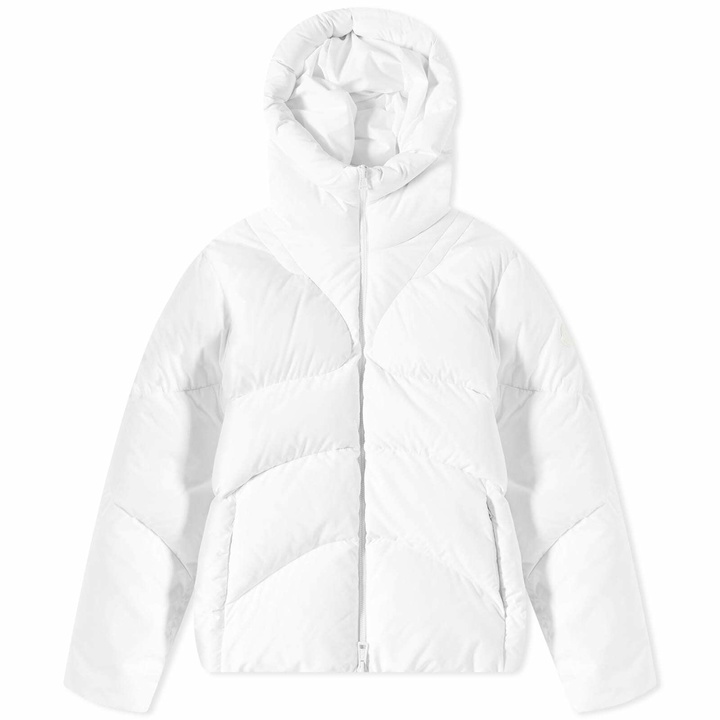 Photo: Moncler Men's Ripstop Padded Jacket in White