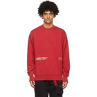 Ambush Red Inserts Sweatshirt