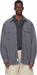 Maison Margiela Blue Padded Reversible Shirt