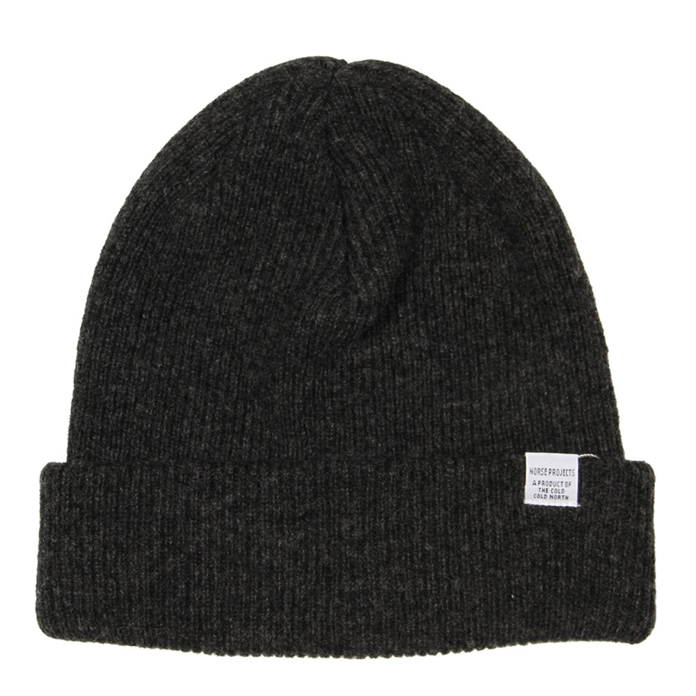 Beanie - Charcoal Norse Projects