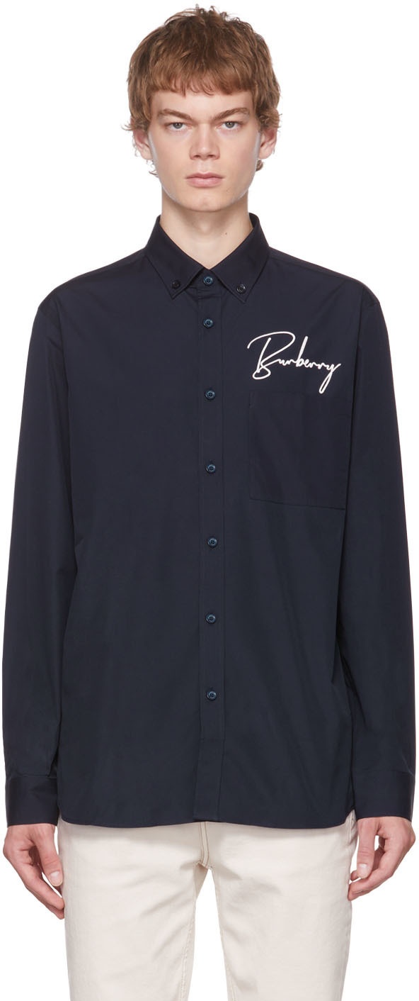 Burberry Navy Staunton Shirt Burberry