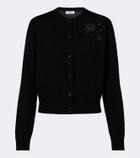 Erdem Beaded wool cardigan