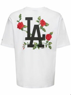 NEW ERA La Lakers Roses Logo Cotton T-shirt