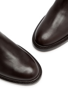 Legres Leather Knee-high Riding Boots Brown