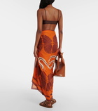 Johanna Ortiz Kené printed cotton beach cover-up