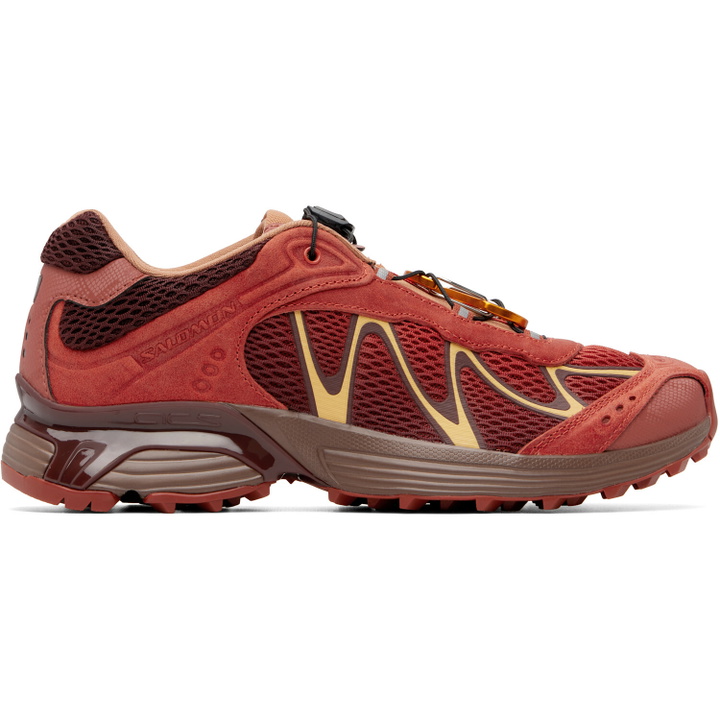 Photo: Salomon Brown & Orange XT-Whisper 'Red Ashes' Sneakers
