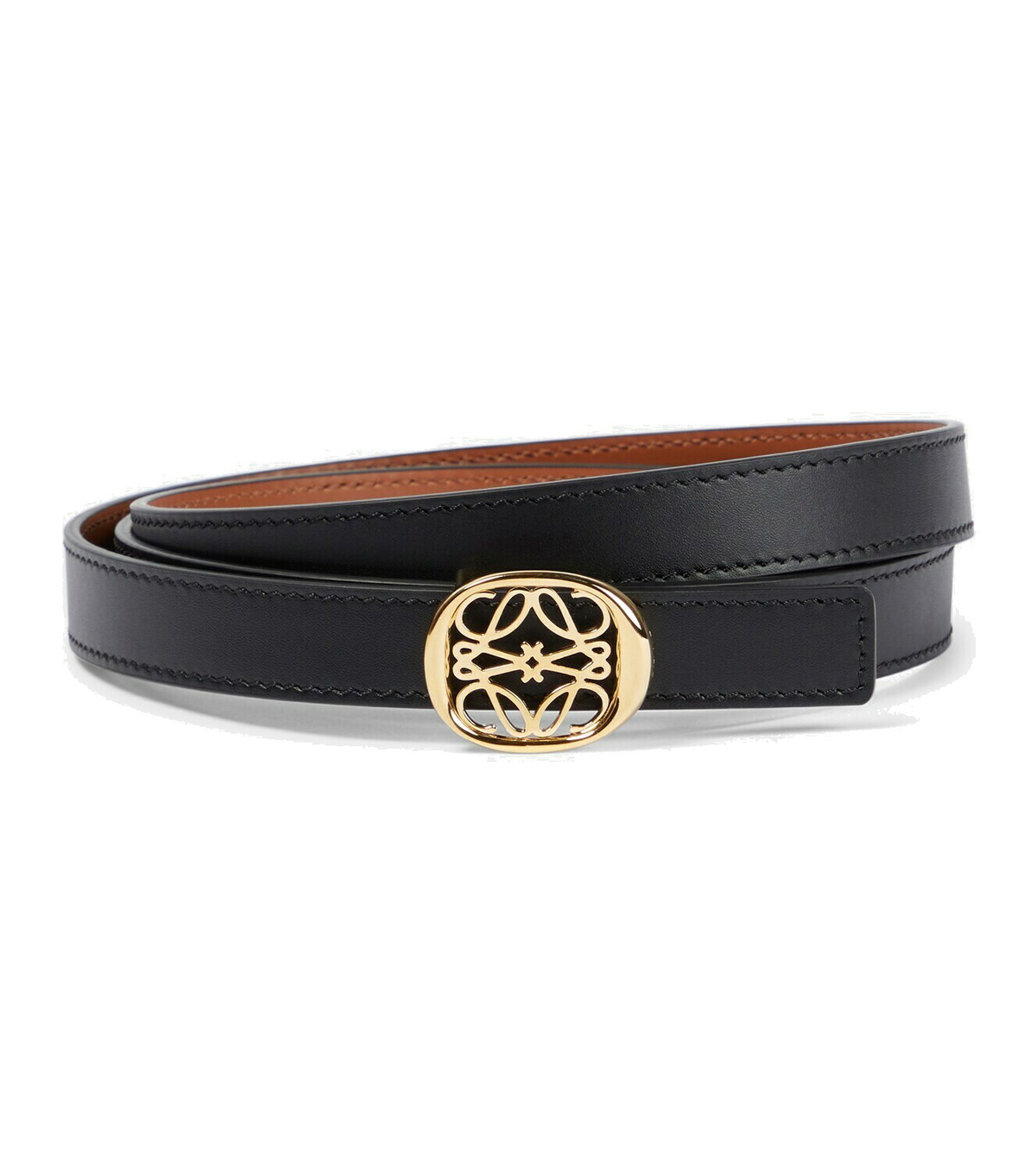 Loewe Reversible Anagram leather belt Loewe