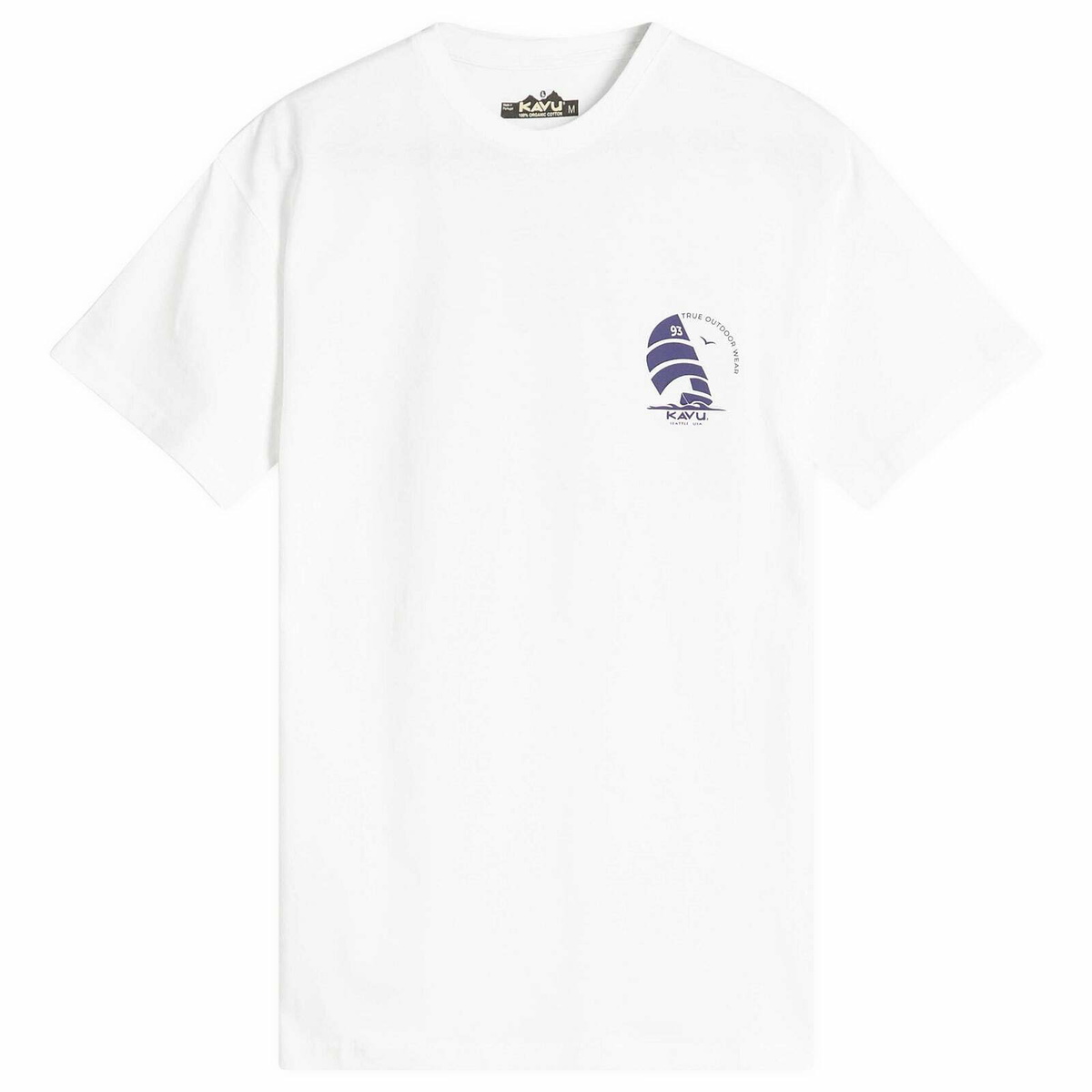 KAVU Men's Rudder T-Shirt in White