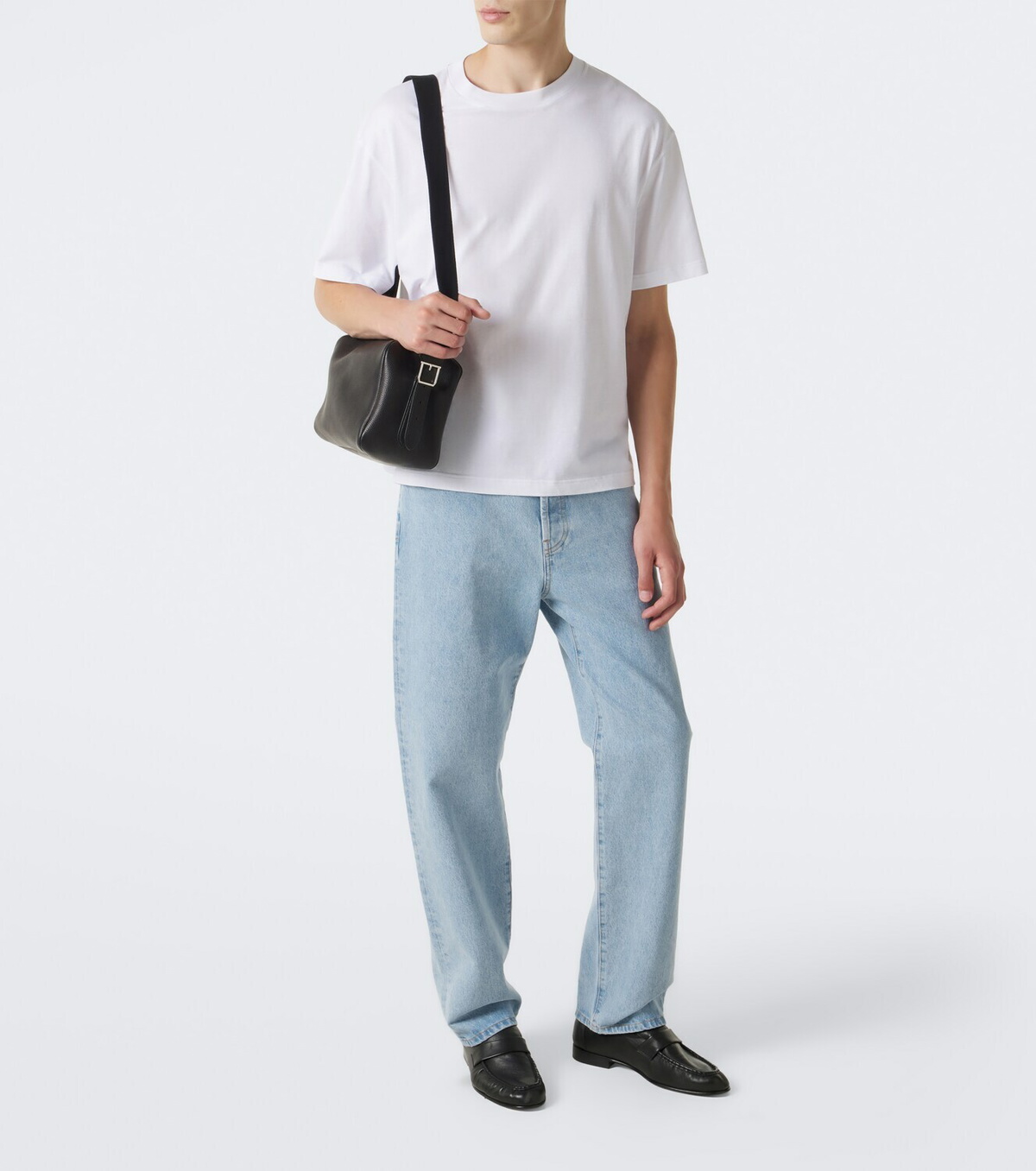 The Row Jerome leather crossbody bag