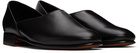 Bode Black Leather House Loafers