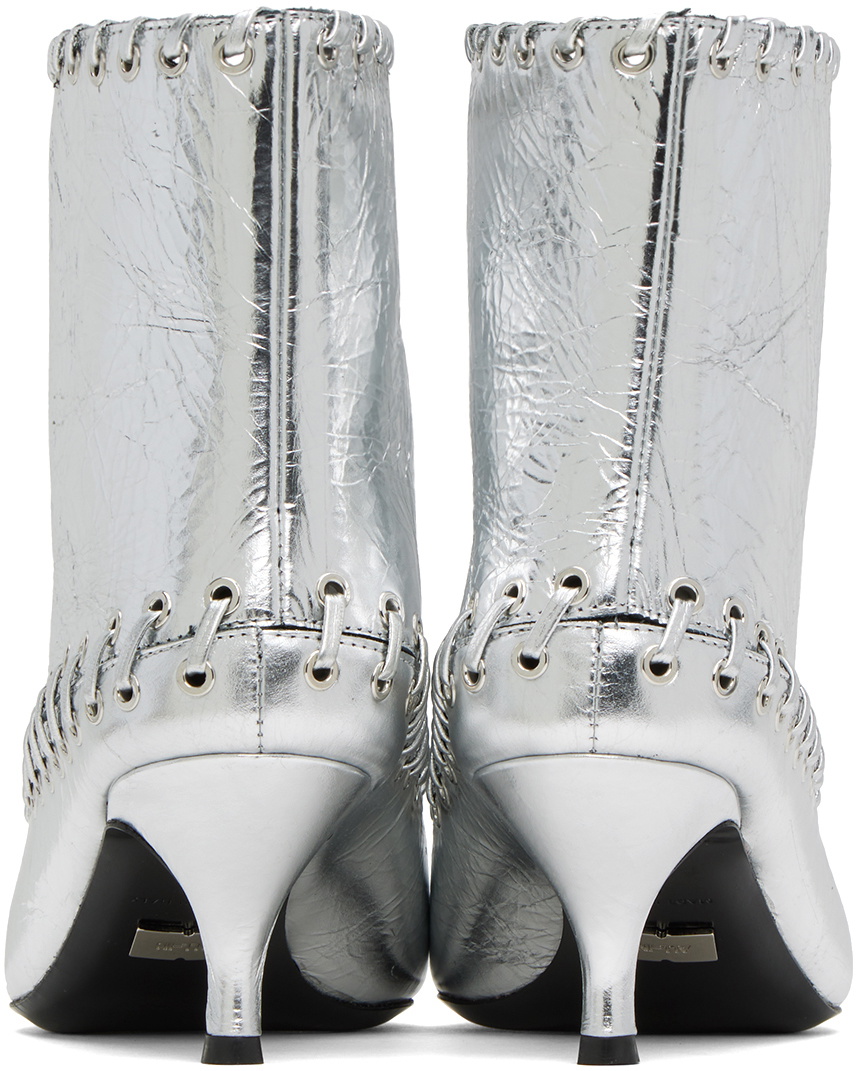ALL-IN SSENSE Exclusive Silver Level Boots