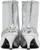 ALL-IN SSENSE Exclusive Silver Level Boots