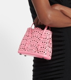 Alaïa Mina 16 Vienne Wave leather tote bag