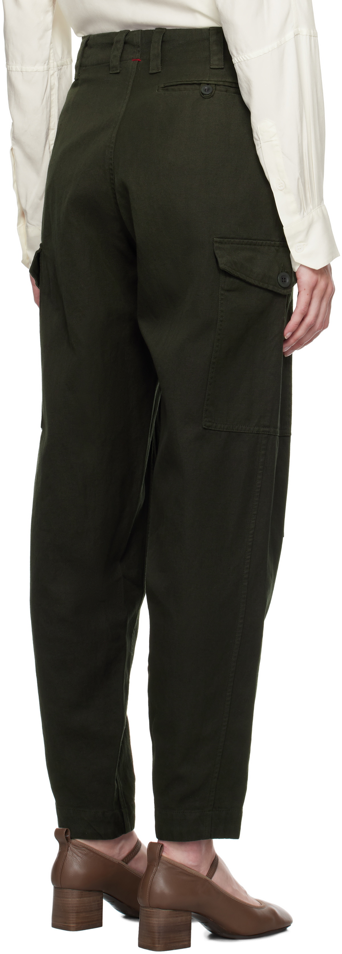CASEY CASEY Khaki Mupo Trousers