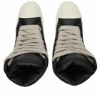 Rick Owens Women's Jumbo Lace Padded Sneakers in Black