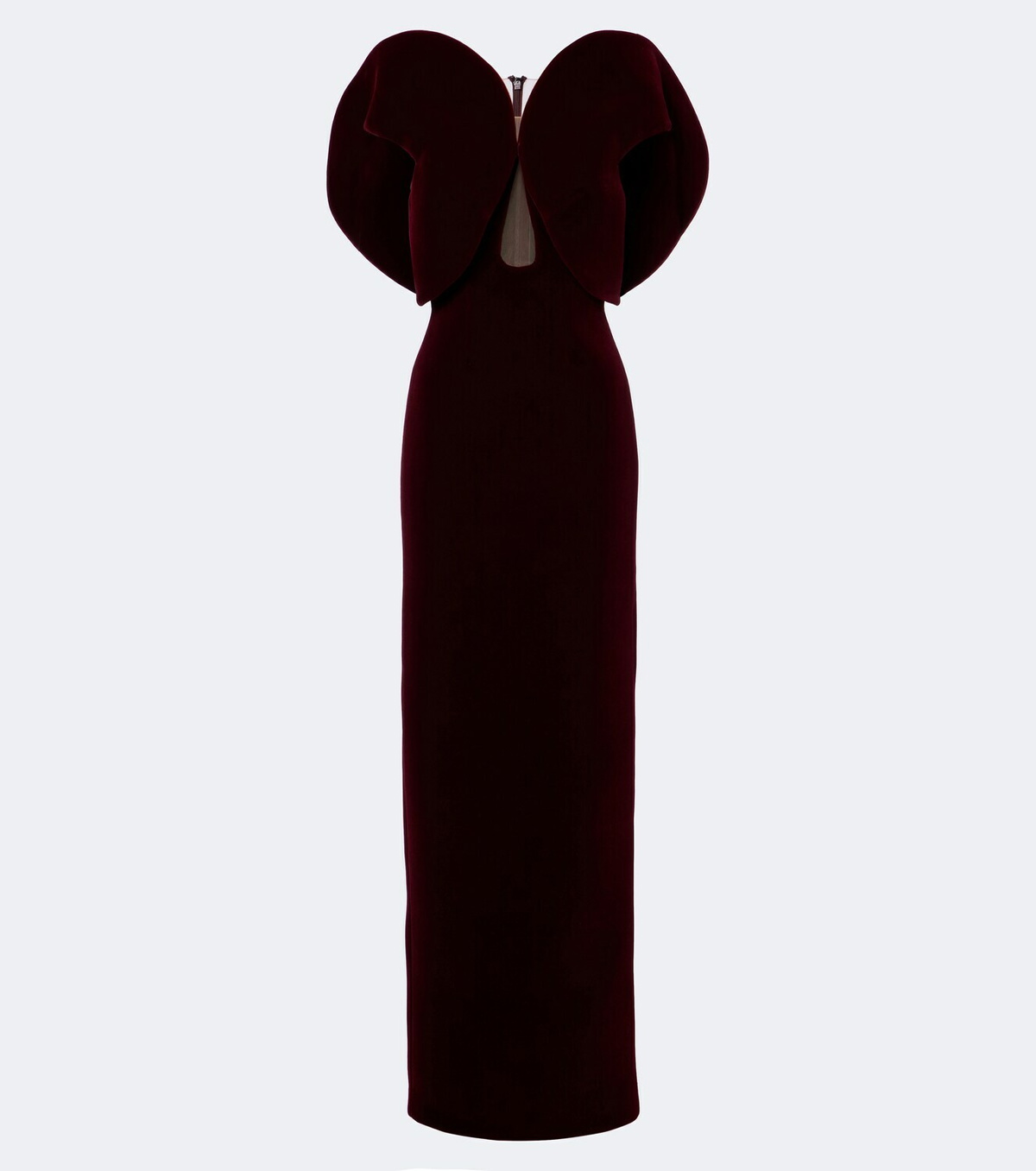 David Koma Velvet gown