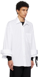 Marina Yee White Oversized Shirt