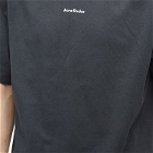 Acne Studios Men's Extorr Stamp Logo T-Shirt in Black