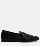 Max Mara Leather lofaers