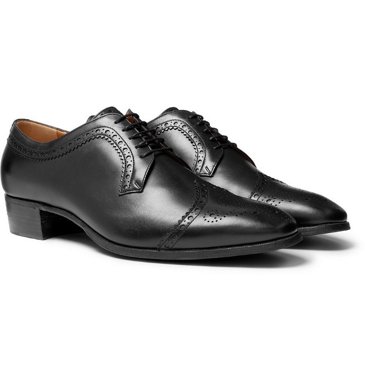 Photo: Gucci - Leather Brogues - Black
