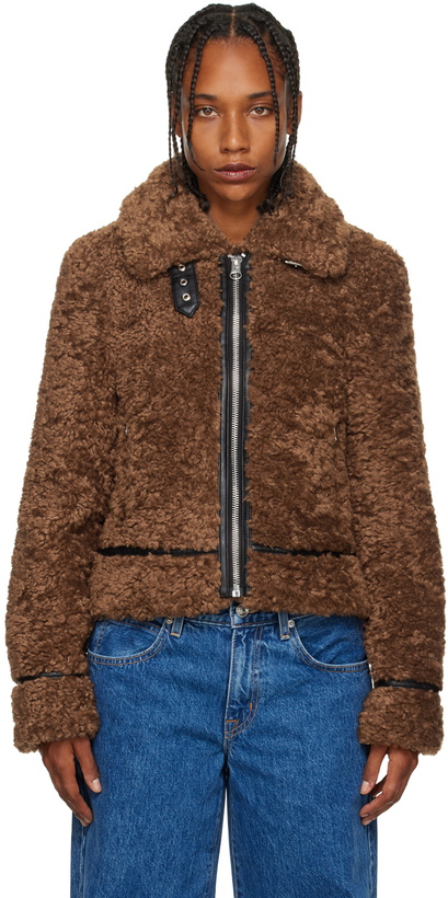 Photo: Stand Studio Brown Audrey Jacket