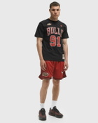 Mitchell & Ness NBA N&N TEE CHICAGO BULLS DENNIS RODMAN Black Mens Shortsleeves/Team Tee