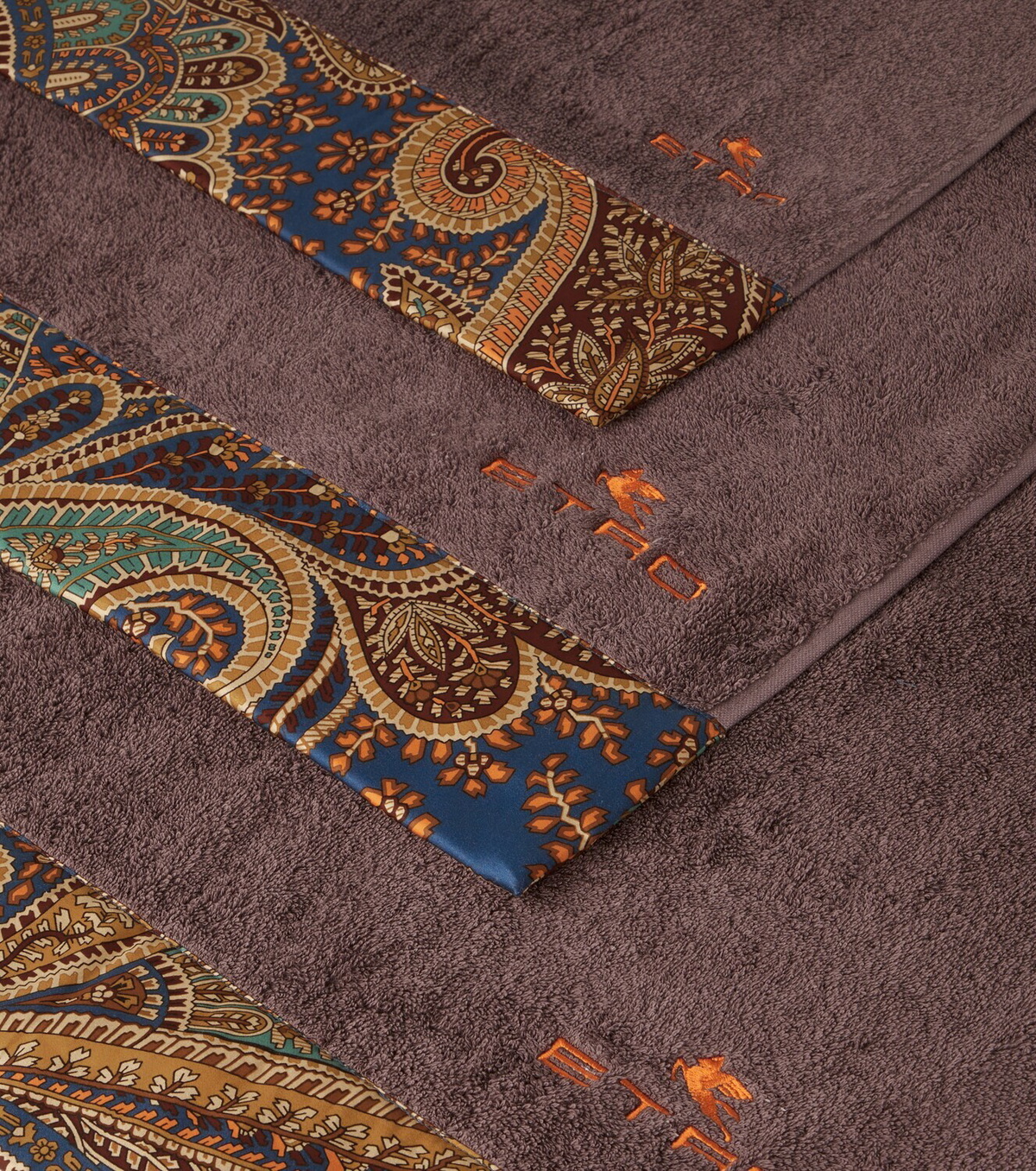 Etro Set of 5 cotton terry towels