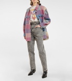 Marant Etoile Harveli checked shirt jacket