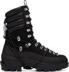 HELIOT EMIL Black Tall Hiking Boots