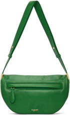Burberry Green Small Plongé Olympia Pouch