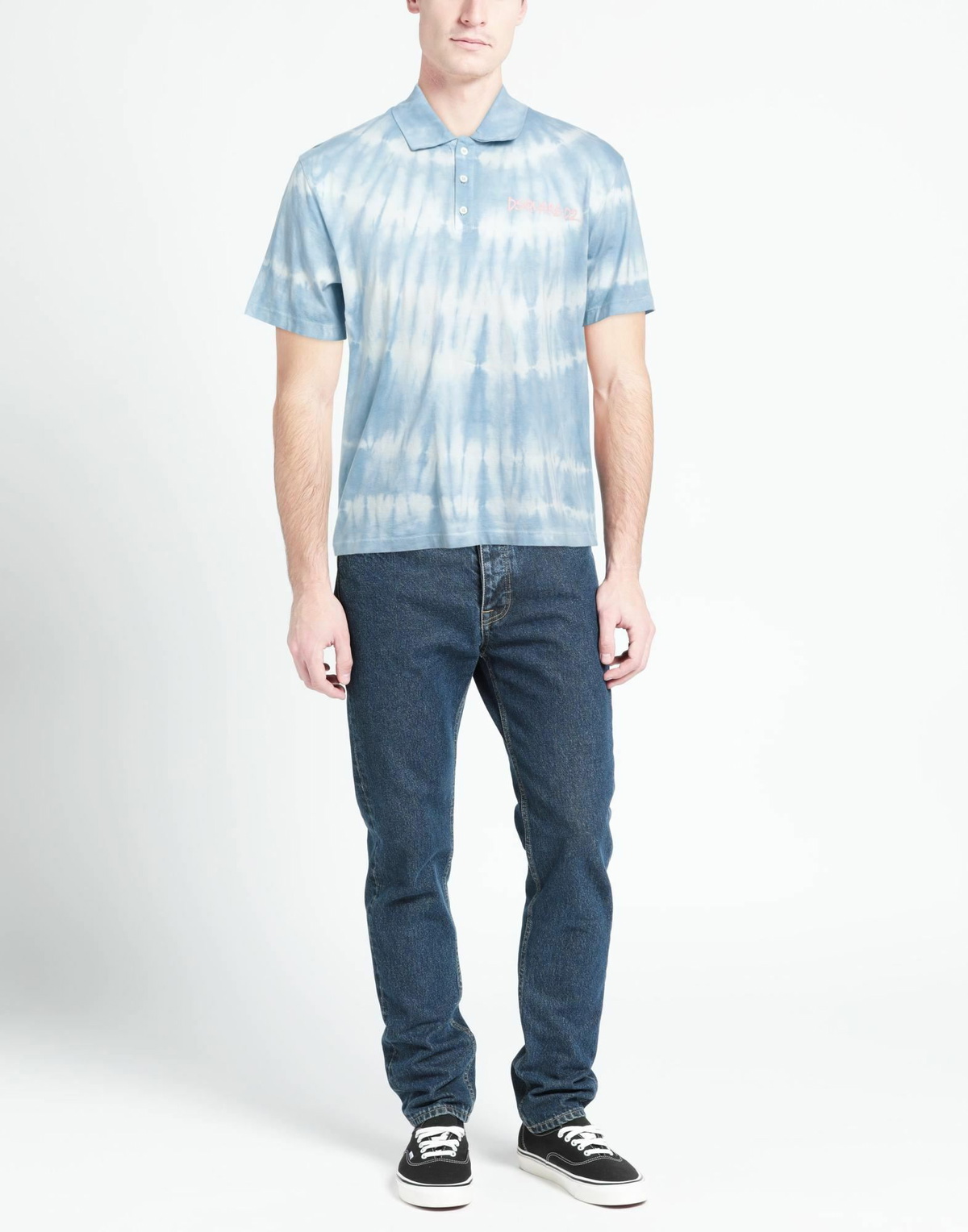 Dsquared2 Mens Polo shirt Sky in Blue