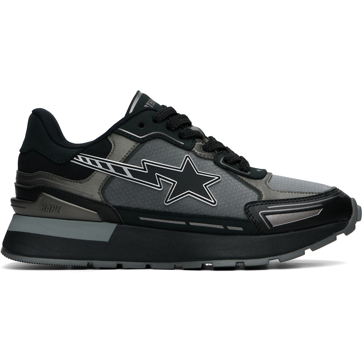 BAPE Black BAPE CROSS STA #1 Sneakers