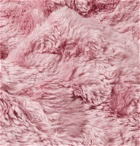 VETEMENTS - Printed Faux-Fur Coat - Pink