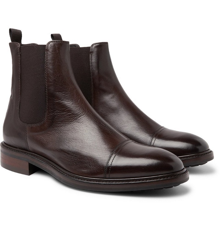Photo: Paul Smith - Jake Leather Chelsea Boots - Men - Dark brown