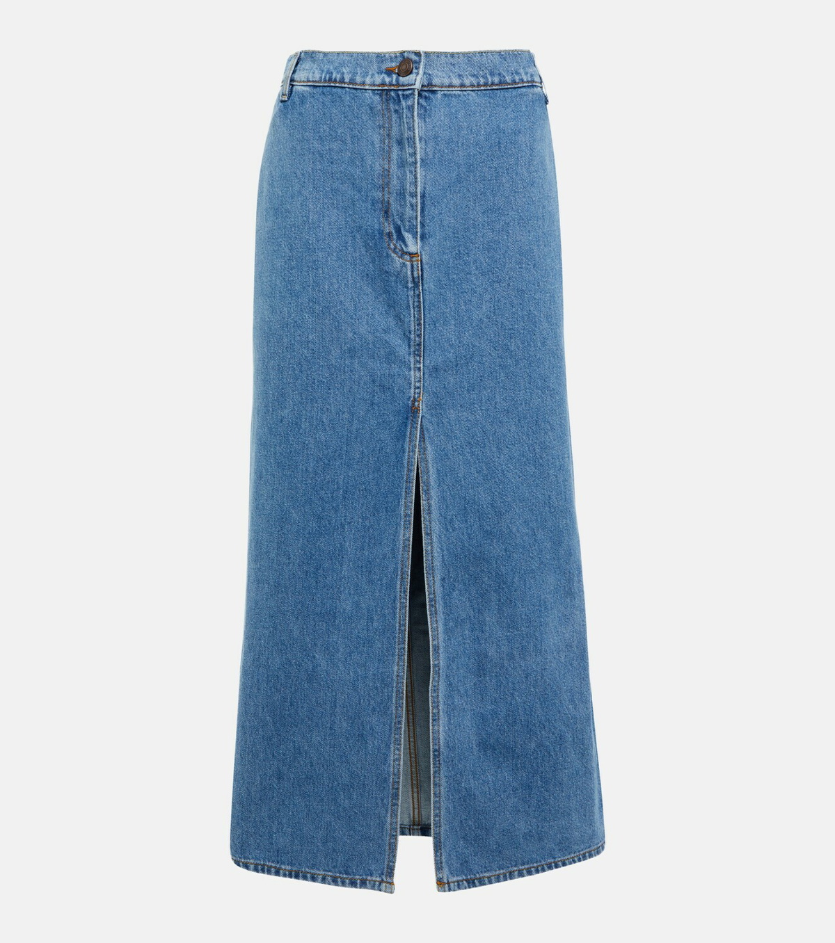 Magda Butrym Denim midi skirt Magda Butrym