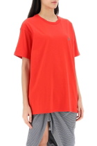 VIVIENNE WESTWOOD classic t-shirt with orb logo Red