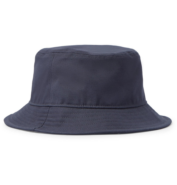 Photo: Acne Studios - Brun Cotton-Canvas Bucket Hat - Blue