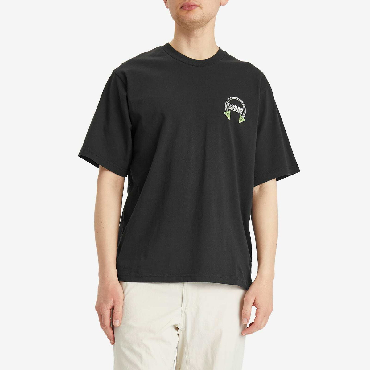 Boiler Room Men's Piercing T-Shirt in Black