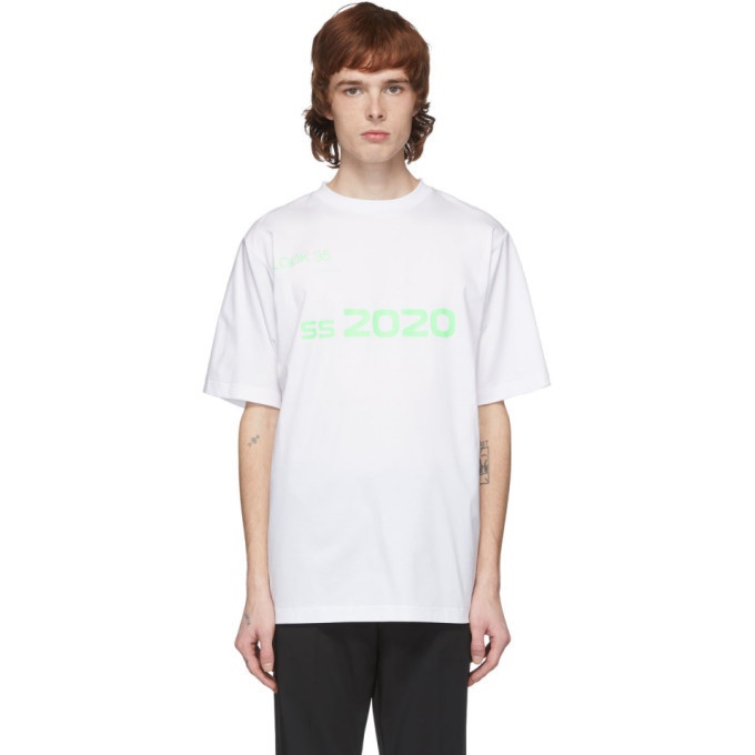 Photo: Xander Zhou White and Green 2020 T-Shirt