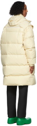 Bottega Veneta Off-White Down Puffer Jacket