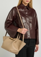 Demellier The Midi New York Grained Leather Tote bag - Taupe - One Size