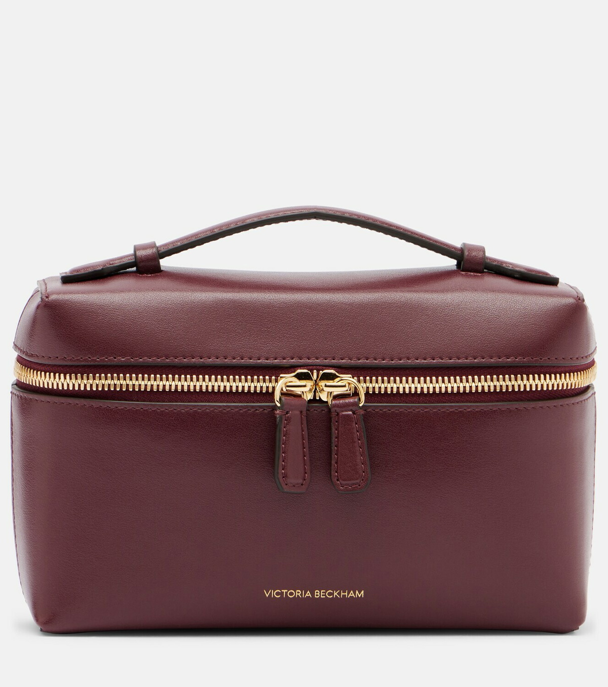Victoria Beckham Vanity leather vanity bag