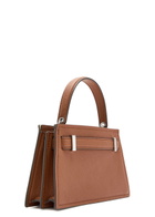 Tory Burch Lee Radziwill Mini Pebbled Leather top Handle bag - Tan - One Size