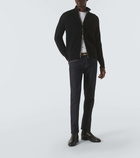 Tom Ford Wool and cashmere-blend zip-up sweater