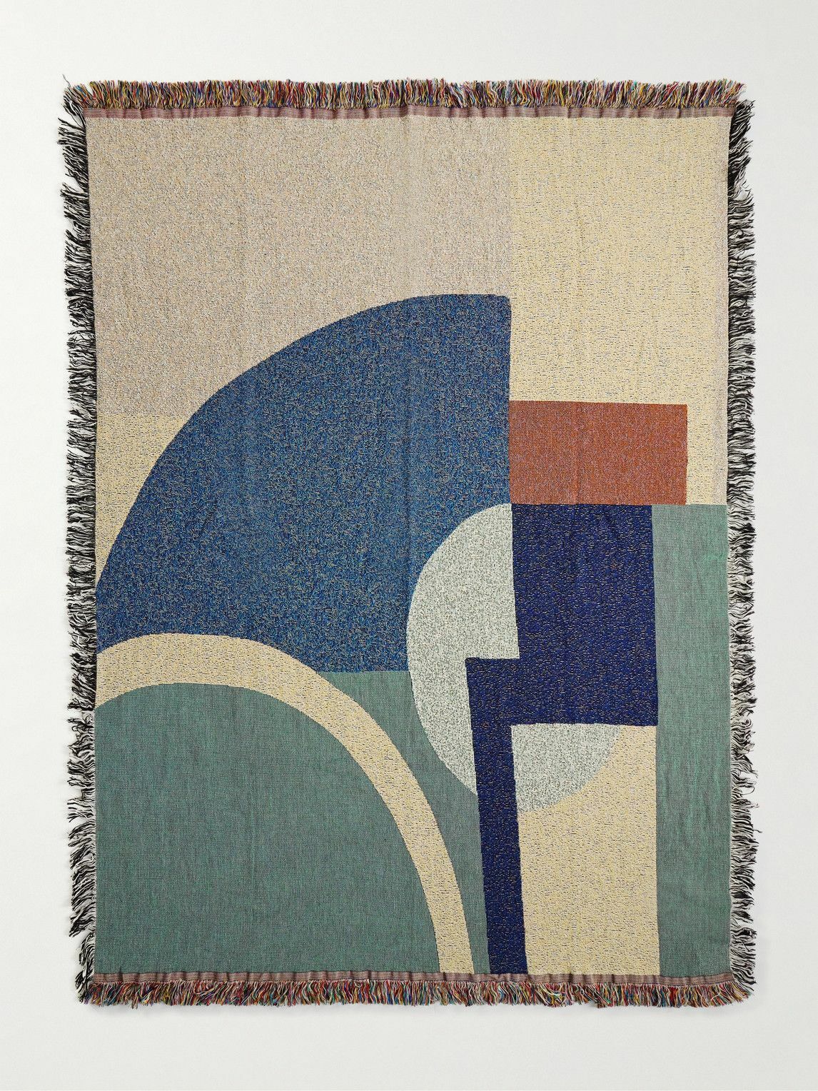 The Conran Shop - Selvan Fringed Cotton-Jacquard Throw The Conran Shop